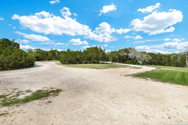 201 Oak Rdg, Boerne, TX 78006 - view of dirt / gravel road featuring a view of trees