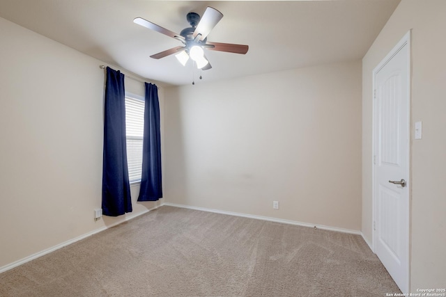 173 Kildeer Crk, San Antonio, TX 78253 - carpeted empty room featuring a ceiling fan and baseboards