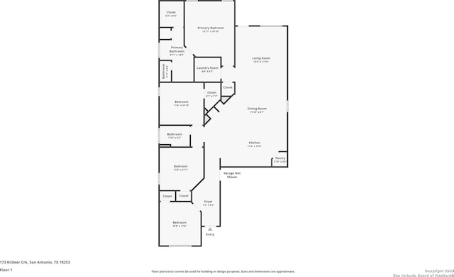 173 Kildeer Crk, San Antonio, TX 78253 - floor plan / room layout