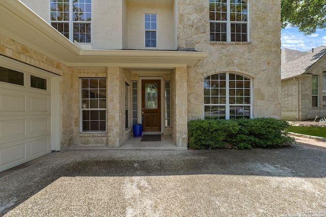 1326 Walkers Way, San Antonio, TX 78216 - property entrance featuring stone siding