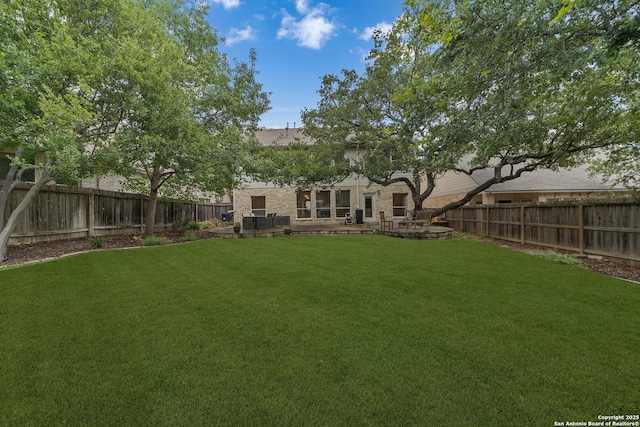 1326 Walkers Way, San Antonio, TX 78216 - view of yard with a patio