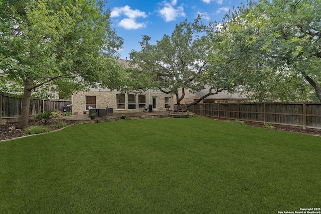 1326 Walkers Way, San Antonio, TX 78216 - view of yard with a patio area