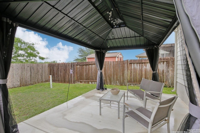 7938 Sterling Mnr, Converse, TX 78109 - view of patio featuring a gazebo