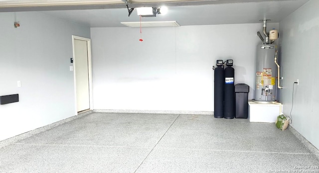 9525 Moon Shine, San Antonio, TX 78254 - garage with gas water heater and a garage door opener