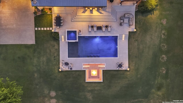 bird's eye view