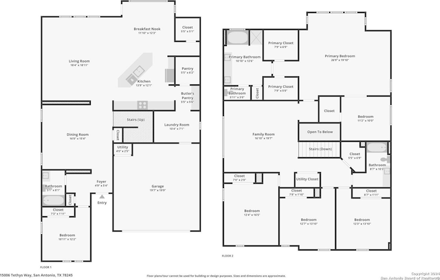 15006 Tethys Way, San Antonio, TX 78245 - room layout