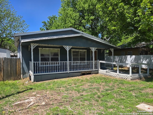 301 Ingram, Ingram, TX 78025 - view of front of house with covered porch
