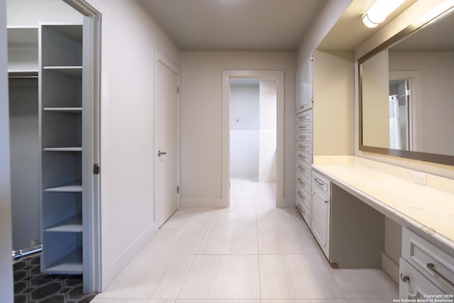 115 Wickford, Castle Hills, TX 78213 - full bathroom with vanity and tile patterned floors