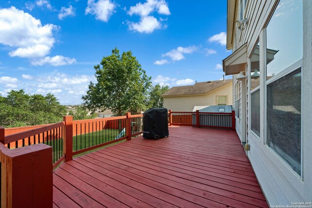 3738 Sumantra, San Antonio, TX 78261 - view of deck