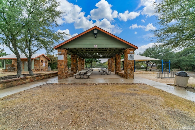 3738 Sumantra, San Antonio, TX 78261 - view of home's community featuring a gazebo