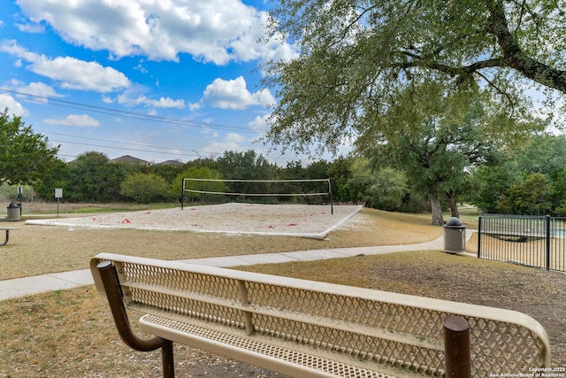 3738 Sumantra, San Antonio, TX 78261 - surrounding community with volleyball court and fence