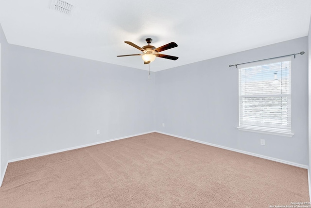 13410 Canyon Mdws, San Antonio, TX 78254 - carpeted spare room with ceiling fan and baseboards