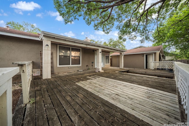 8255 Misty Willow, San Antonio, TX 78250 - view of deck