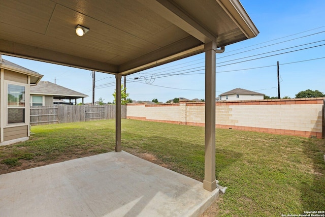 8515 Desert Cv, San Antonio, TX 78254 - view of yard featuring a patio area