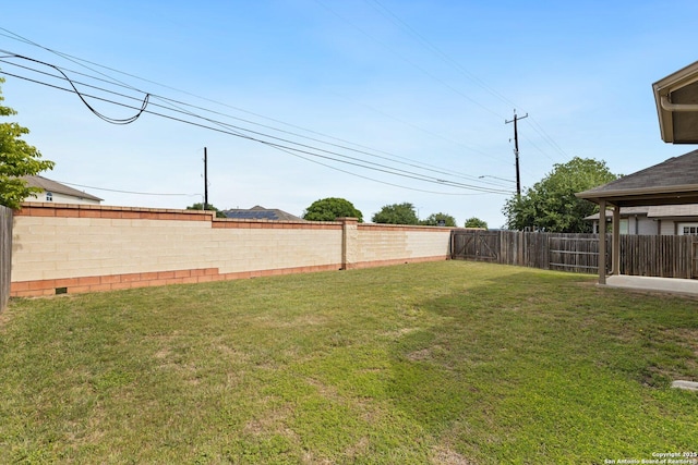 8515 Desert Cv, San Antonio, TX 78254 - view of yard
