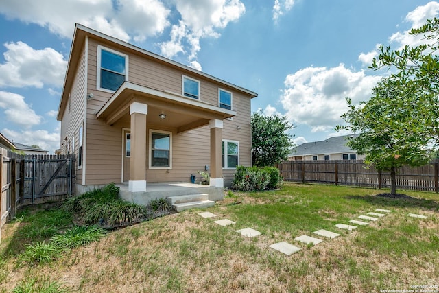 14802 Achilles Dr, San Antonio, TX 78245 - back of property featuring a gate