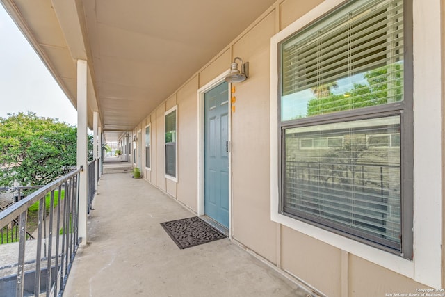 255 E Rampart Unit 401, San Antonio, TX 78216 - view of patio featuring a balcony