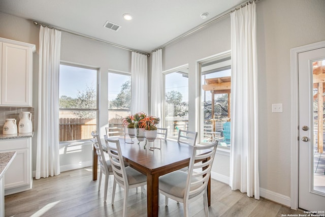 178 Jax Loop, San Antonio, TX 78253 - dining room with light wood finished floors, healthy amount of natural light, and baseboards