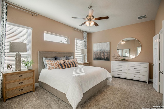 178 Jax Loop, San Antonio, TX 78253 - carpeted bedroom with a ceiling fan