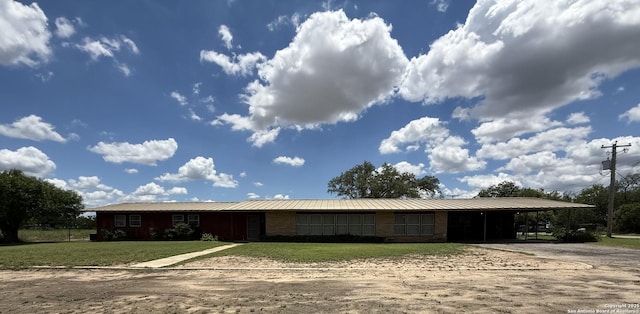 view of stable