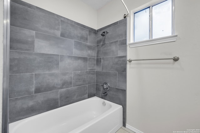 11819 Rousseau, San Antonio, TX 78251 - full bath with bathing tub / shower combination and baseboards