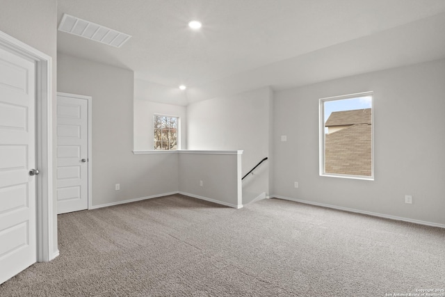9410 Graze Land, San Antonio, TX 78211 - carpeted empty room with baseboards and recessed lighting