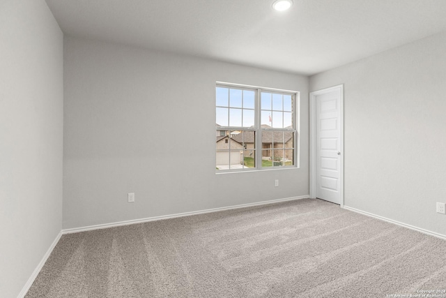9322 Graze Br, San Antonio, TX 78211 - carpeted empty room with baseboards and recessed lighting