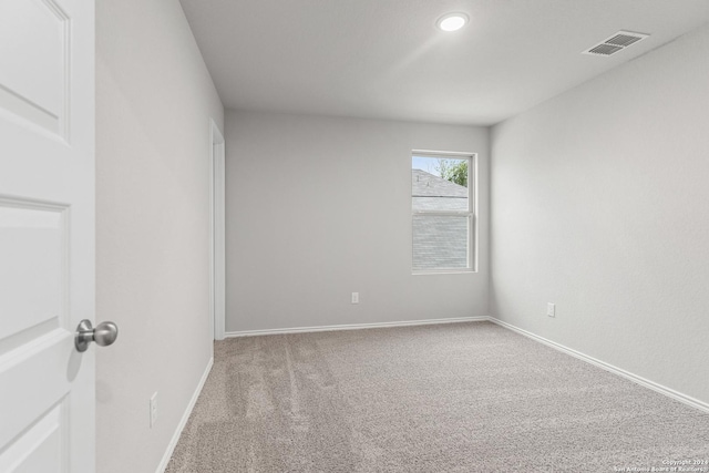 9322 Graze Br, San Antonio, TX 78211 - carpeted empty room featuring baseboards and recessed lighting