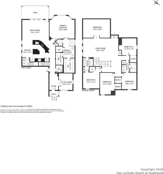 11526 Lily Blair, San Antonio, TX 78253 - property floor plan