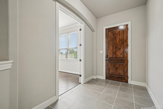 11526 Lily Blair, San Antonio, TX 78253 - foyer featuring baseboards and light tile patterned floors