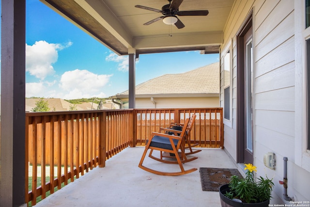 10259 Juniper Oaks, Boerne, TX 78006 - view of patio / terrace featuring a ceiling fan