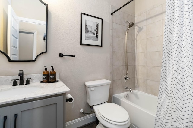 612 Wipper, New Braunfels, TX 78130 - full bathroom featuring toilet, vanity, and tub / shower combination