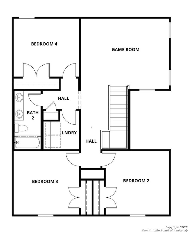 10819 Quinn Ct, San Antonio, TX 78252 - property floor plan