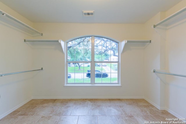 view of spacious closet