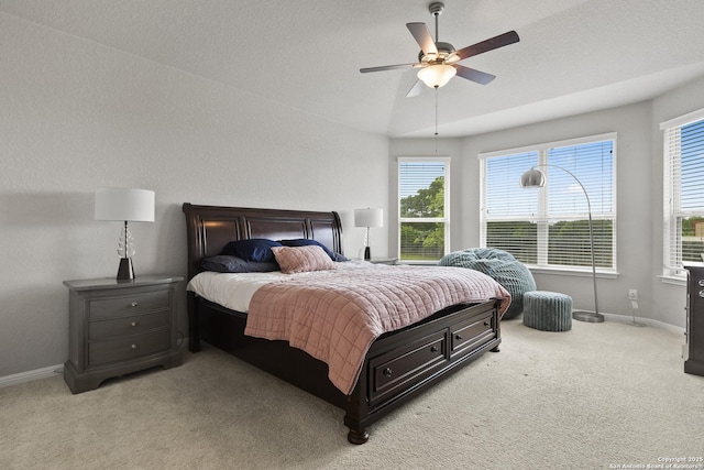 133 Edinburgh, Boerne, TX 78015 - bedroom featuring light colored carpet, baseboards, and multiple windows