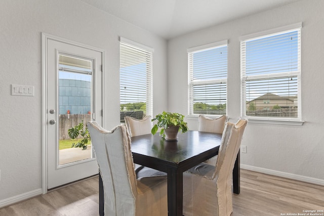 133 Edinburgh, Boerne, TX 78015 - dining room featuring light wood-style floors and baseboards