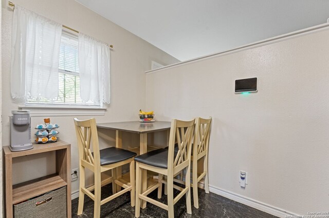 dining area with baseboards