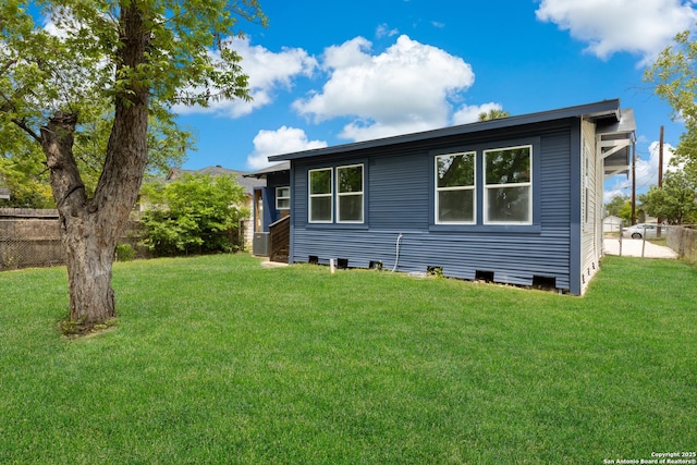 1144 Denver, San Antonio, TX 78210 - back of property with cooling unit