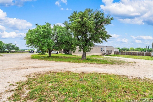 205 Montrose, Liberty Hill, TX 78642 - view of yard