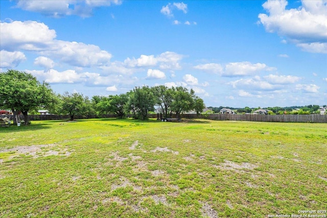 205 Montrose, Liberty Hill, TX 78642 - view of yard with fence