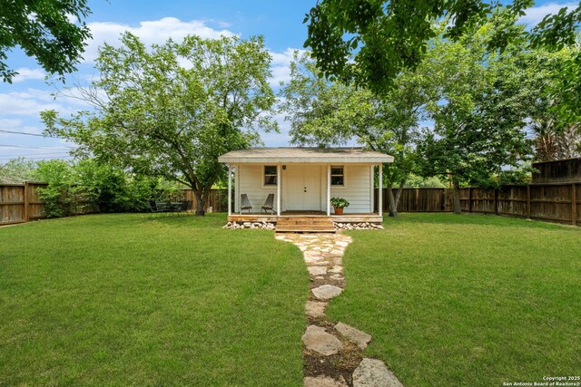 306 Chaparral Crk, Boerne, TX 78006 - view of yard