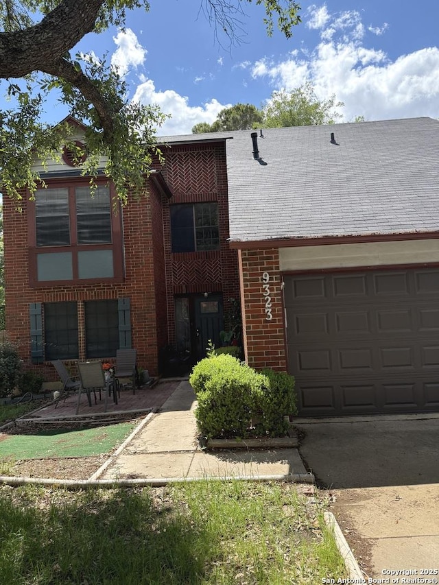 9323 Andersonville, San Antonio, TX 78240 - view of front of home with brick siding