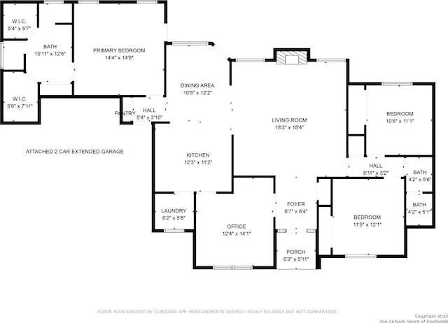 552 Mountain Oaks, Canyon Lake, TX 78133 - floor plan / room layout