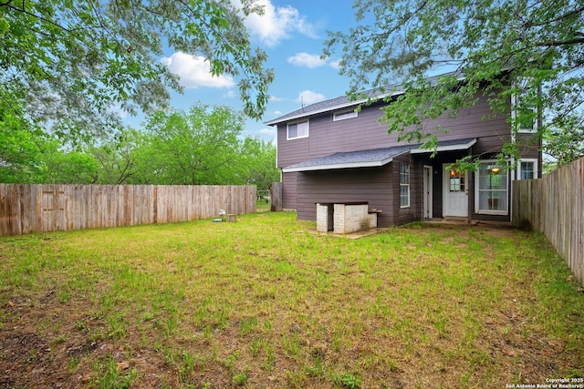 view of back of property