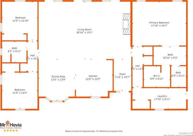 3010 Skyline, Canyon Lake, TX 78133 - home floor plan