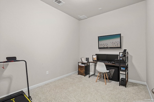 23107 Evangeline, San Antonio, TX 78258 - carpeted office with baseboards