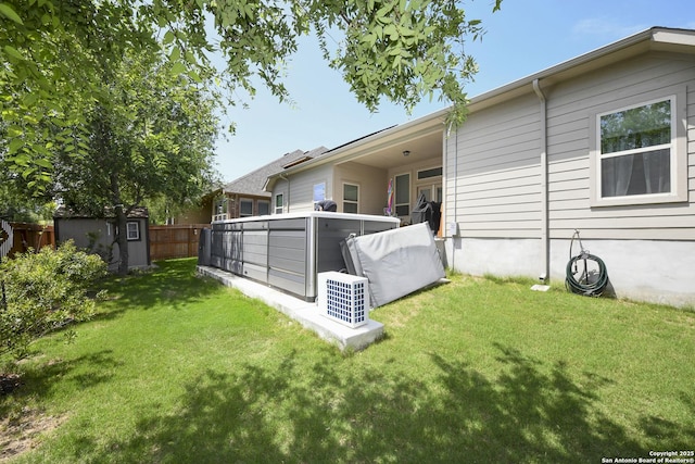 1710 Briar Spg, San Antonio, TX 78245 - rear view of property featuring a shed and an outdoor structure