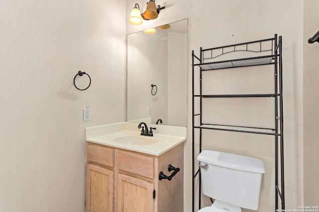 3601 Diamond Fls, Schertz, TX 78154 - bathroom with toilet and vanity