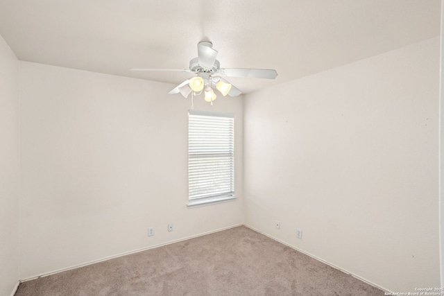 3601 Diamond Fls, Schertz, TX 78154 - carpeted spare room with ceiling fan