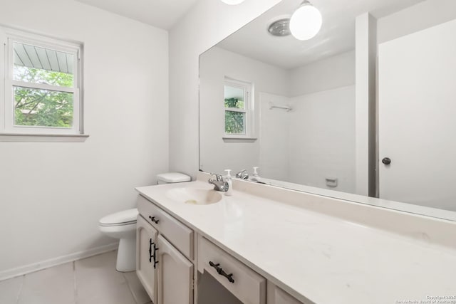 10514 Merritime Ct, San Antonio, TX 78217 - full bath with healthy amount of natural light, toilet, a shower, and baseboards